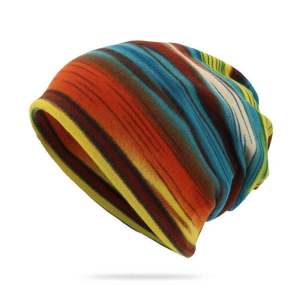 Colorful Pullover Hat Ski Hat For Men Women