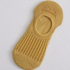5 Pairs Women's Low Cut Ankle Socks Soft & Lightweight Solid Colors