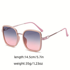 UV400 Retro Metal Sunglasses For Men And Women