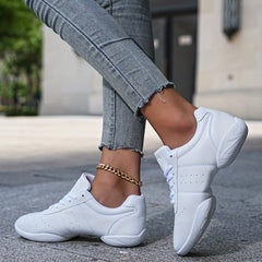 Youth Cheer Shoes Dance Athletic Training Tennis Lightweight Sneakers