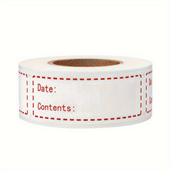 2pcs Removable Freezer Labels 1 X 3 Inch Food Storage Stickers