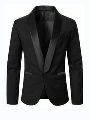 Men's Slim Business Suit One Button Formal Suit With Pants