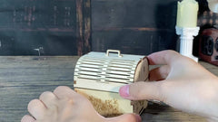 Wooden Music Box 3D Puzzle You Are My Sunshine Hand Treasure Model Kit