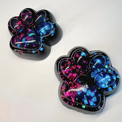 3pcs Galaxy Glitter Cat Paw Taba Squishy Toy Slow Rising Sensory Fidget Toy