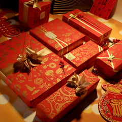 6pcs Holiday Gift Wrapping Papers Universal Decoration Paper