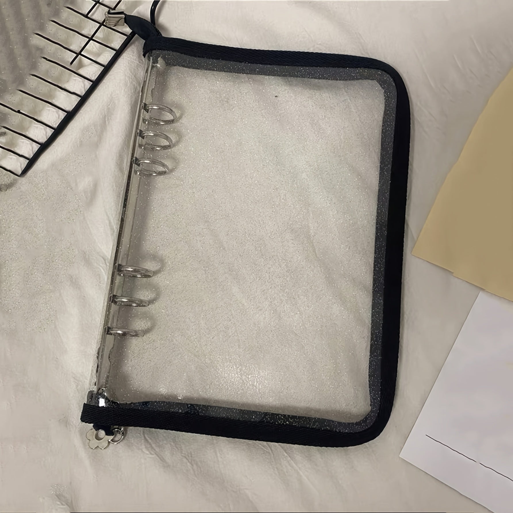 A5 Loose Leaf Binder w/ Zipper & Outer Shell