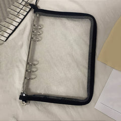 A5 Loose Leaf Binder w/ Zipper & Outer Shell
