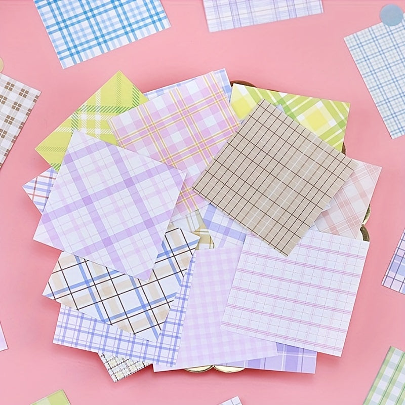 Grid Memo 200 Sheets in Box Non-sticky Hand Account Texture Material Paper