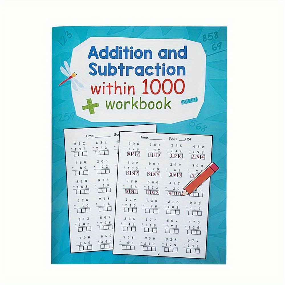 Addition and Subtraction Practice Book: Children's Training & Competition