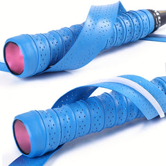 Sweat absorbent Badminton Racket Grip Tape Anti slip Perforated Tape Overgrip