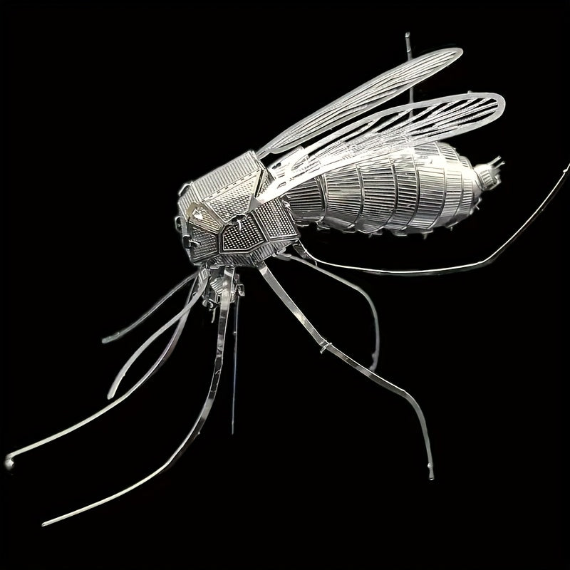 DIY Metal Insect Model 3D Puzzle Creative Toy Mosquito Craft Home Decor