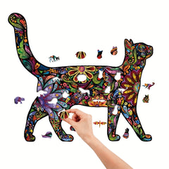 Pride Cat Wood Puzzle in Box