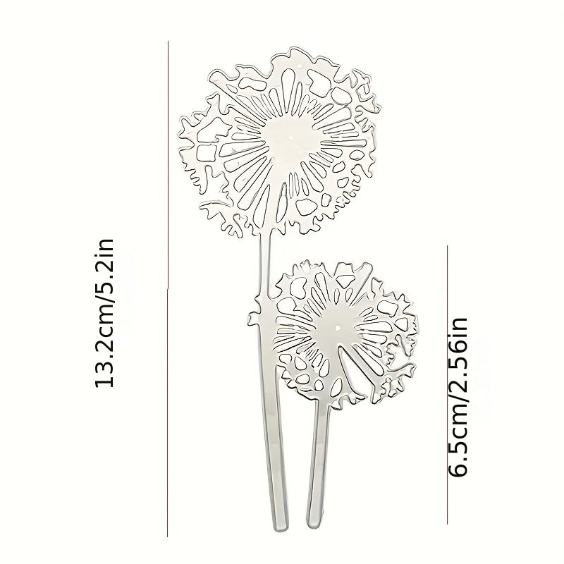 Dandelion Metal Cutting Dies Stencil Etching Paper Die