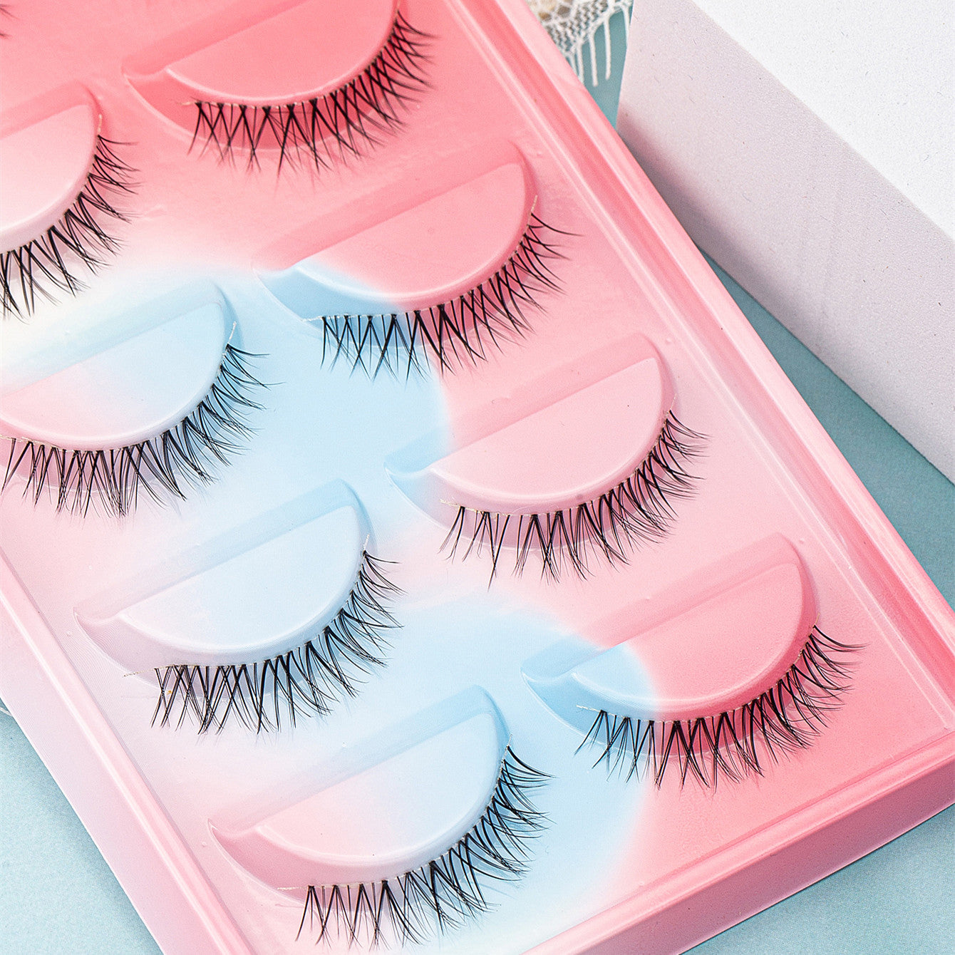 5 Pairs Natural False Eyelashes