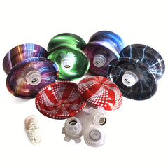 Metal Three Bearing Yoyo Ball Upgraded Triple Bearing Yoyo Dazzling Speed