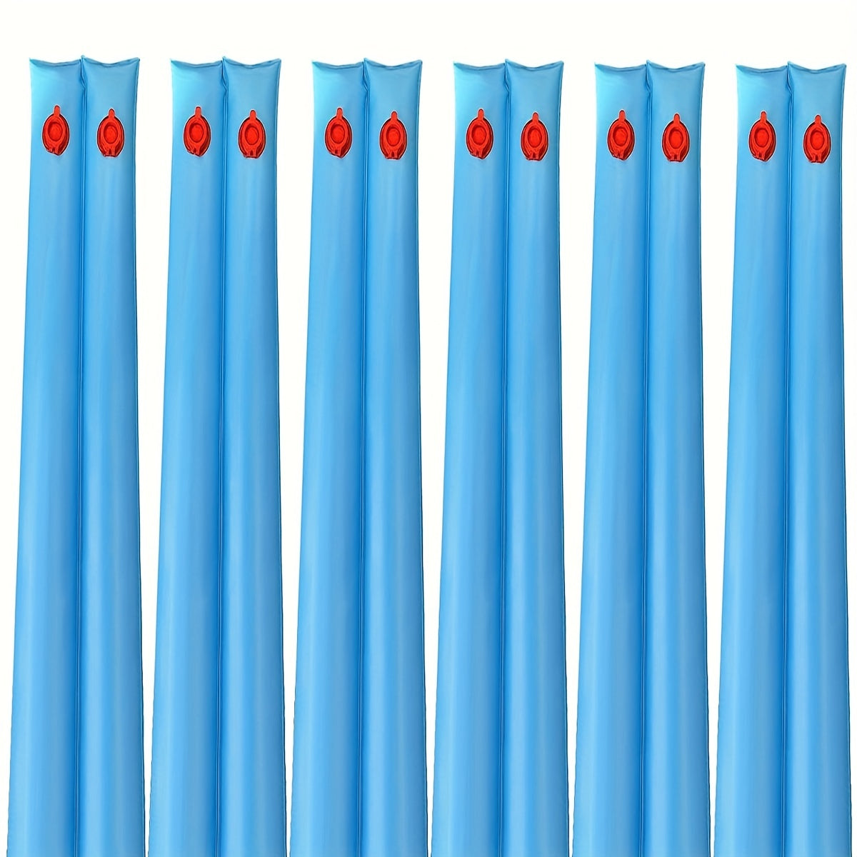 Heavy Duty Double Chamber Water Tube for Pool Covers - 6pcs
