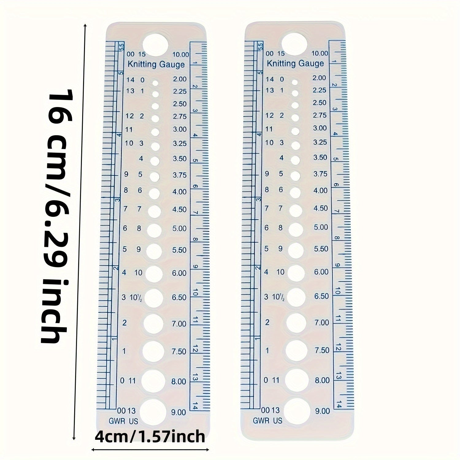 Sweater Woven Measuring Ruler Set - Straight Ruler Measuring Tool