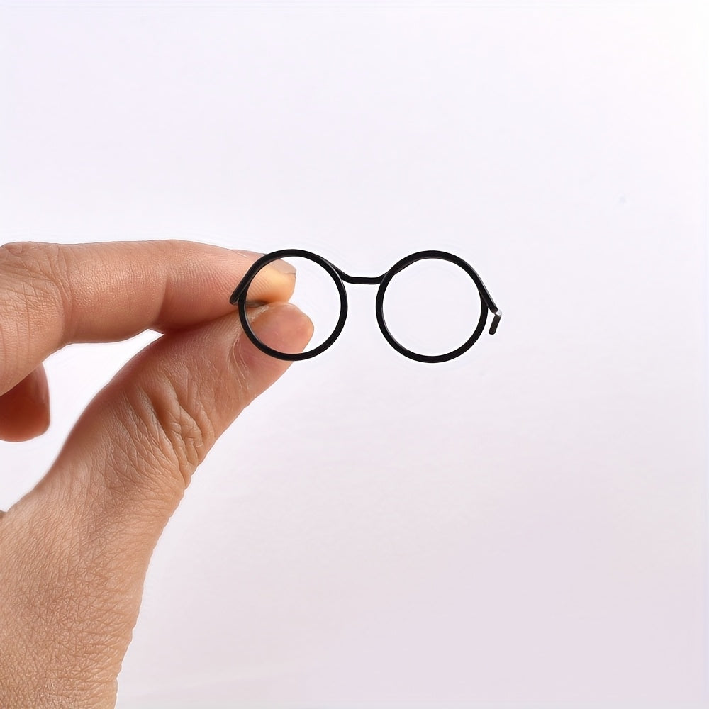 10pcs Mini Round Glasses Steel Wire Frame Micro Landscape Art Decor