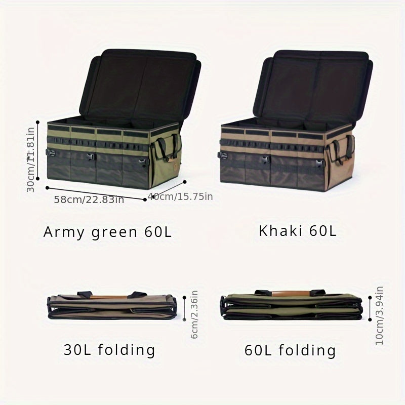 Car Storage Box Folding Storage Box Camping Supplies