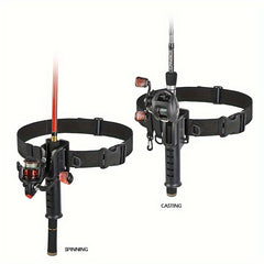 Fishing Rod Belt Waist Hanging Holder for Rod Inserting Device