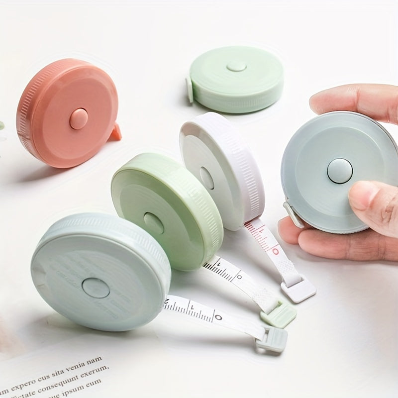 Plastic Retractable Tape Measure Mini Clothes Measure Outdoor Sports