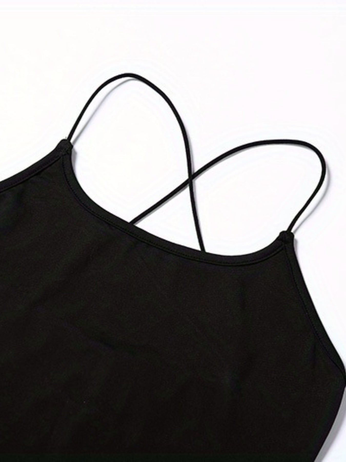 Solid Halter Neck Romper Jumpsuit Sexy Sleeveless Backless Jumpsuit