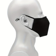 Breathable Windproof Face Mask Solid Cotton Face Cover for Outdoor Activities