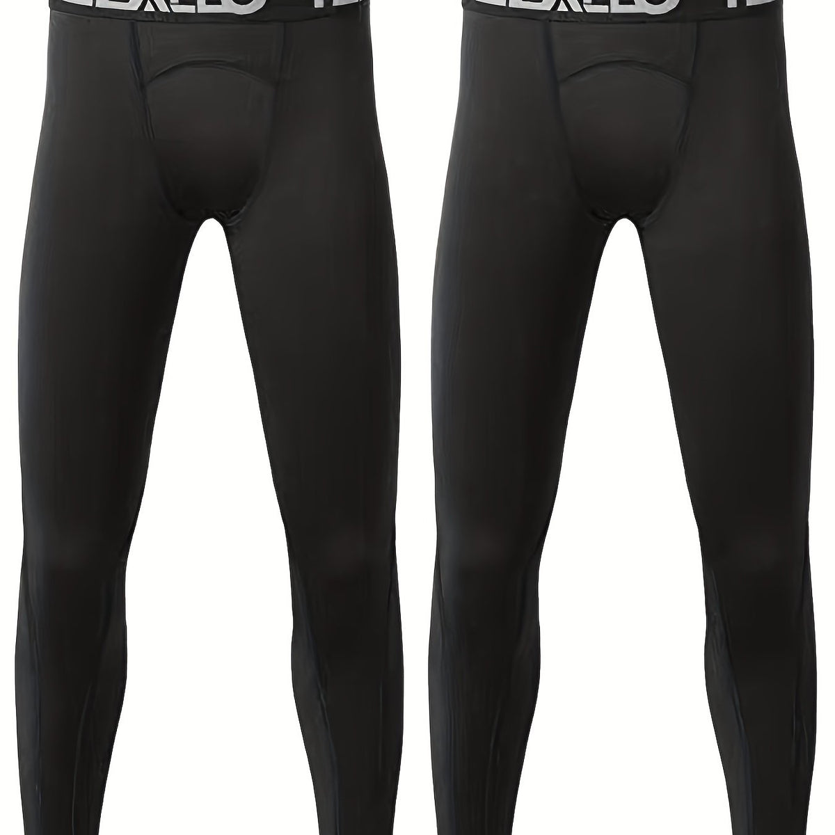 TELALEO 2PCS Youth Compression Fitness Leggings Kids Tights