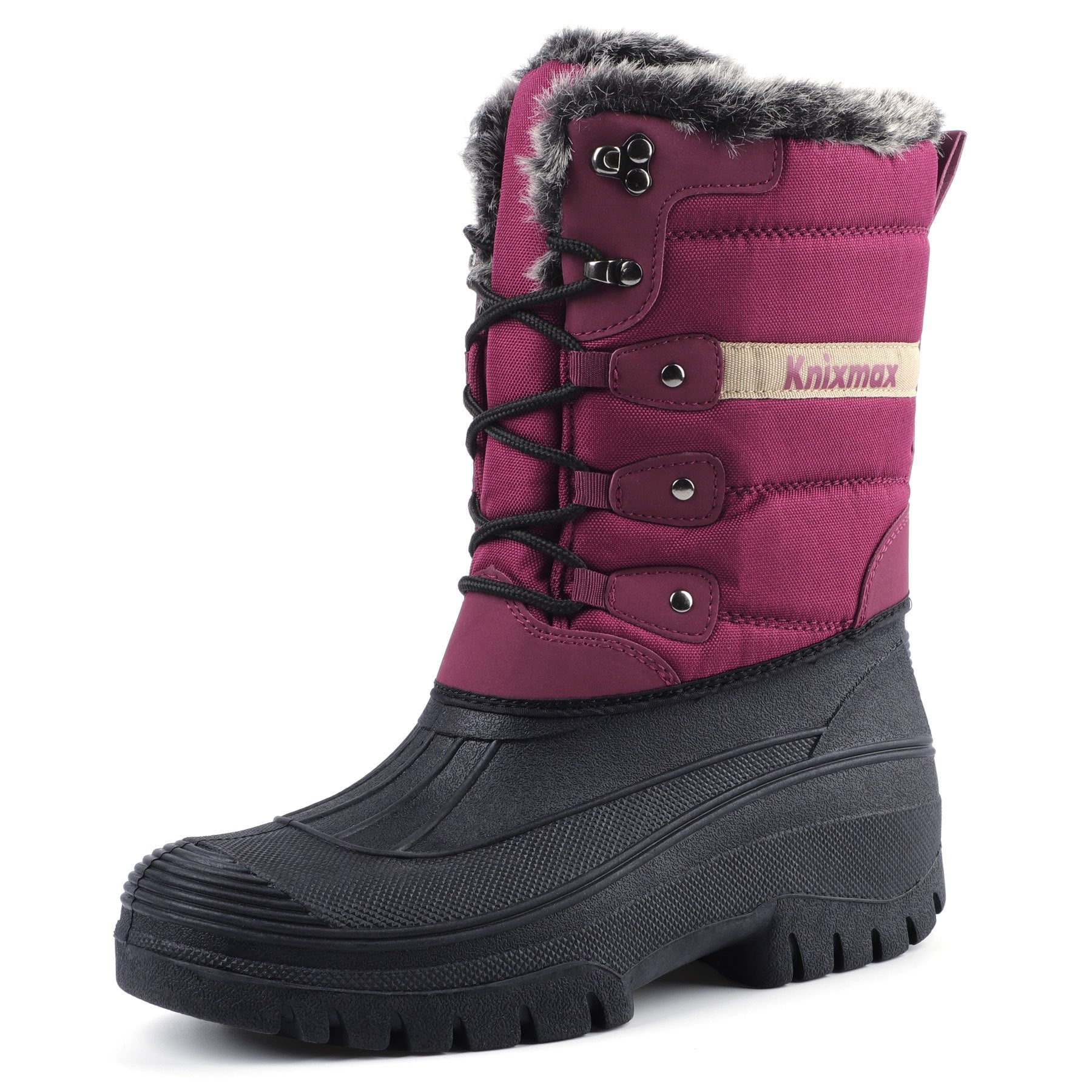 Women's Waterproof Winter Snow Boots Insulated Thermal Shoes