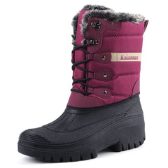 Women's Waterproof Winter Snow Boots Insulated Thermal Shoes