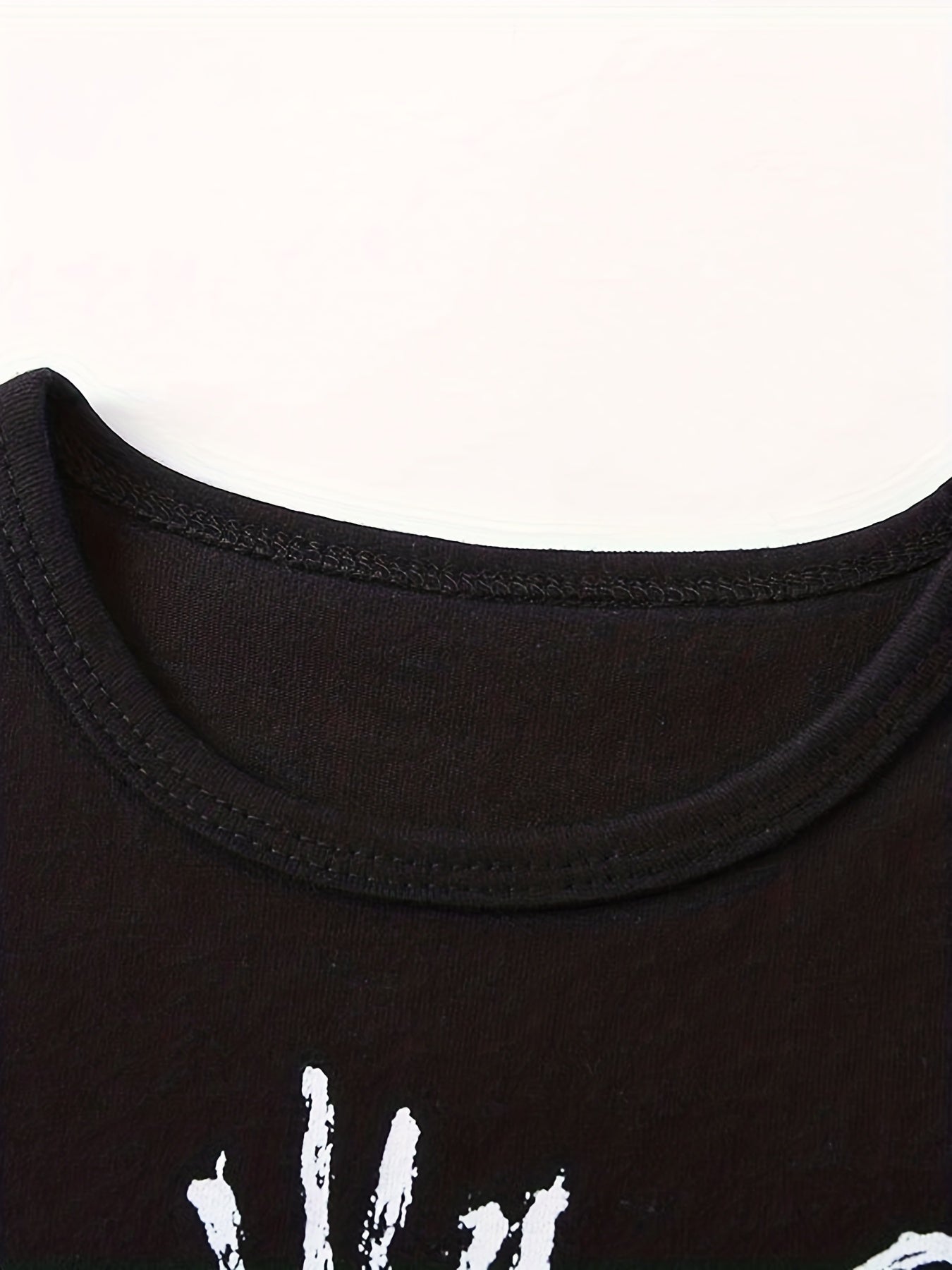 Kids Cartoon Graphic T-shirt Short Sleeve Summer Top