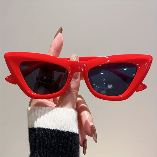 Retro Cat Eye Sunglasses Vintage Beach Shades Multicolor Sunnies