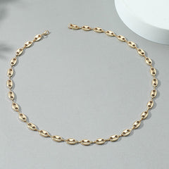 Coffee Bean Necklace Hip Hop Necklace