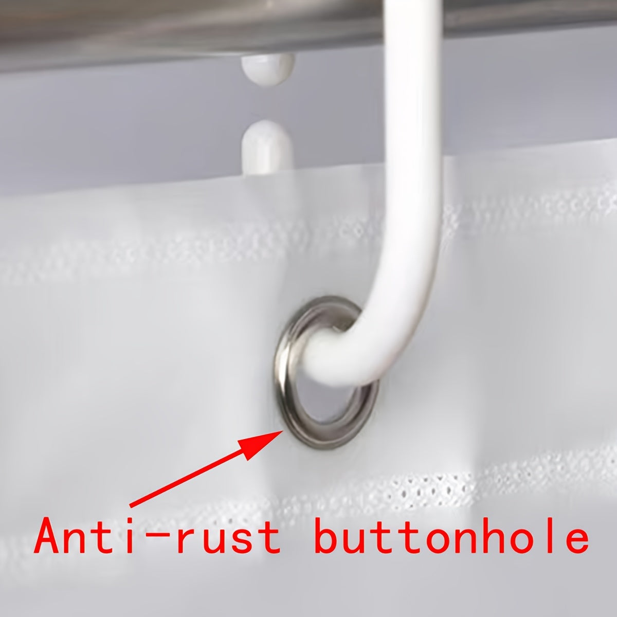 Feather Pattern Shower Curtain, Waterproof, Rust Resistant Grommets