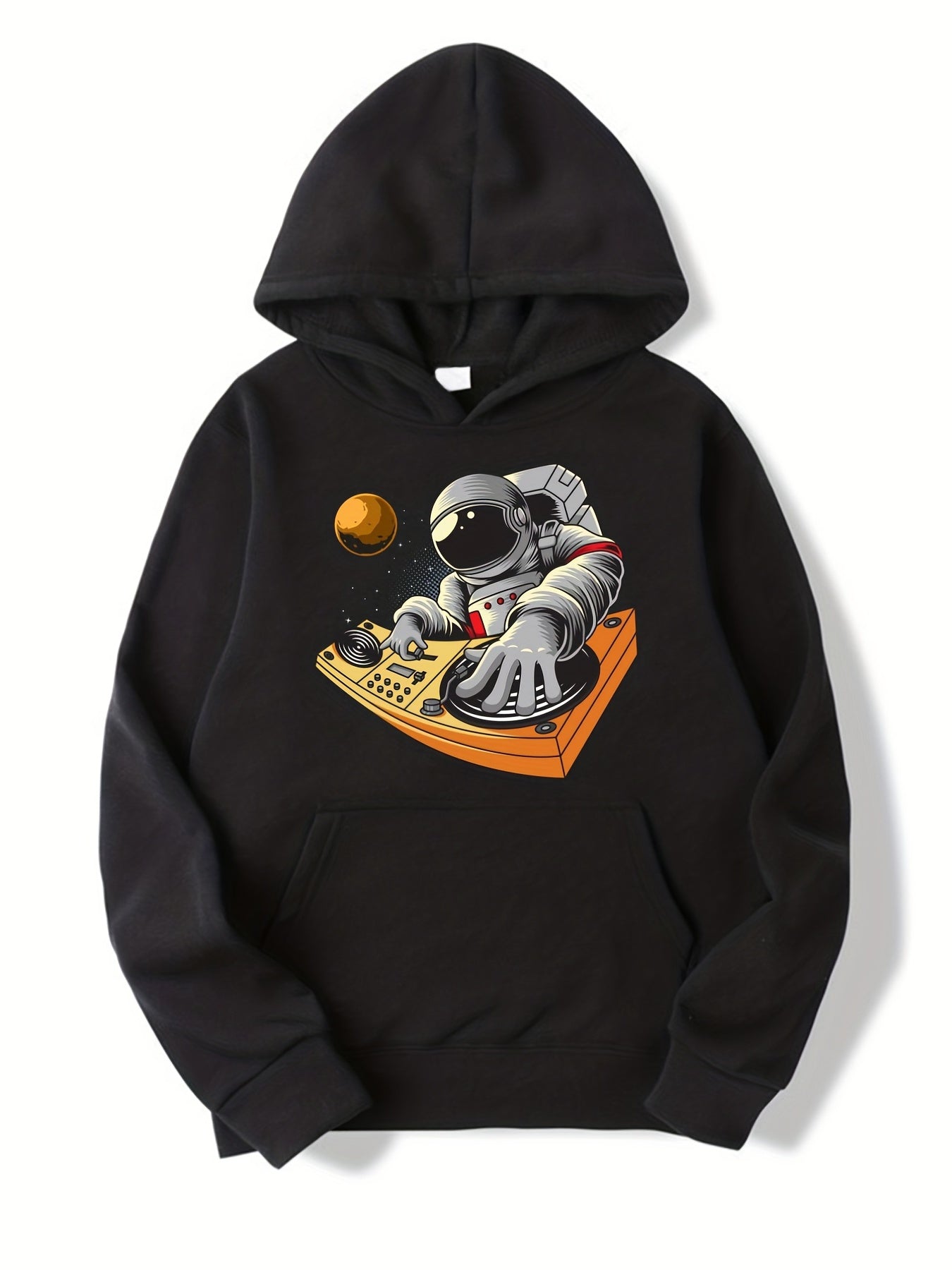 Space Astronaut Boys Hooded Sweatshirt Spring Fall Kids Clothing