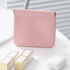 Mini Solid Coin Purse Portable Storage Organizer