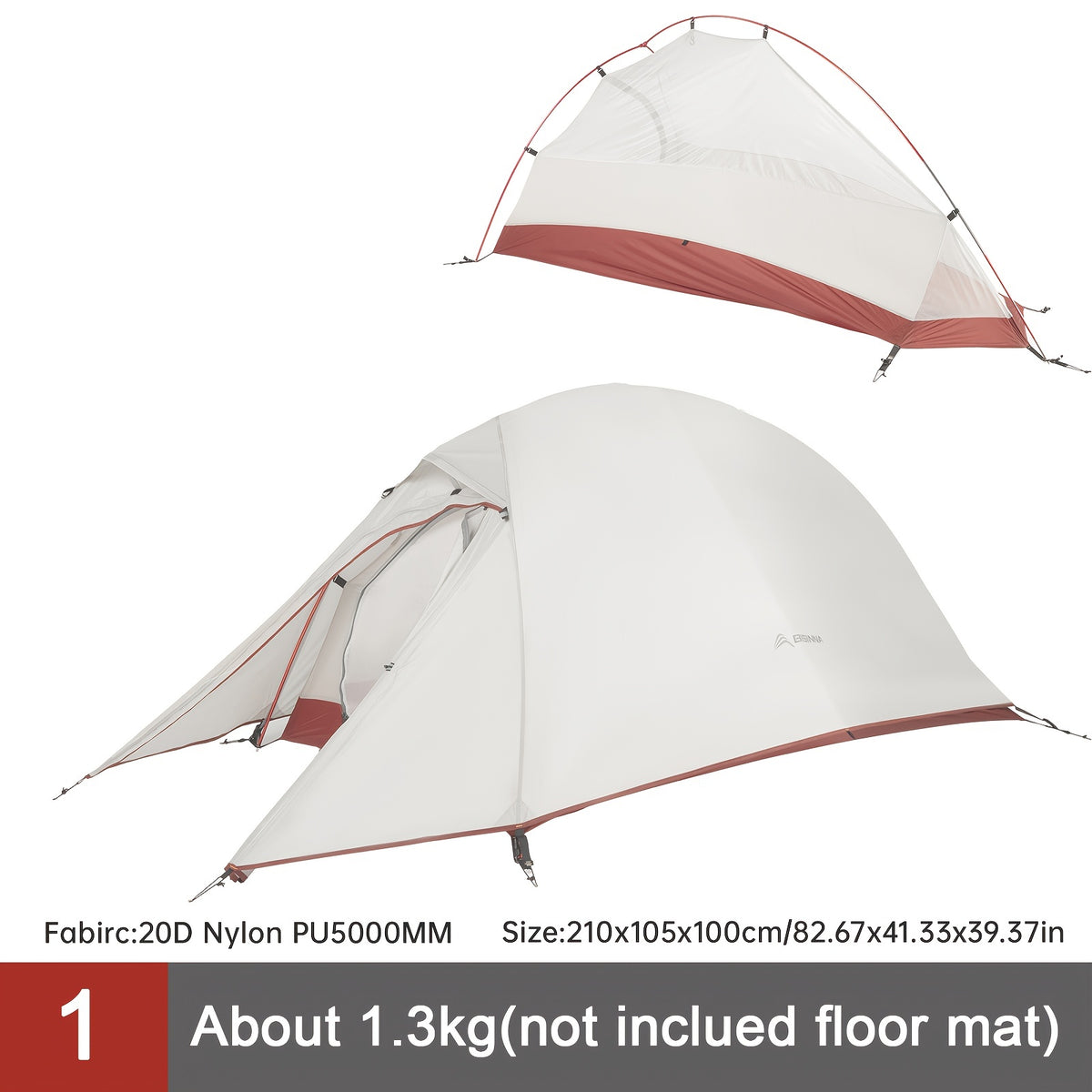 Water Resistant Portable Tent for Outdoor Camping Hiking Backpacking