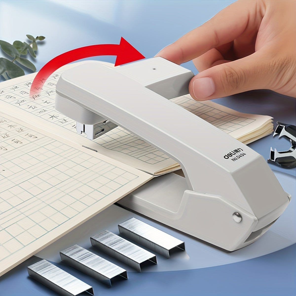 360 Rotatable Stapler Labor-saving Multifunctional Office Stapler
