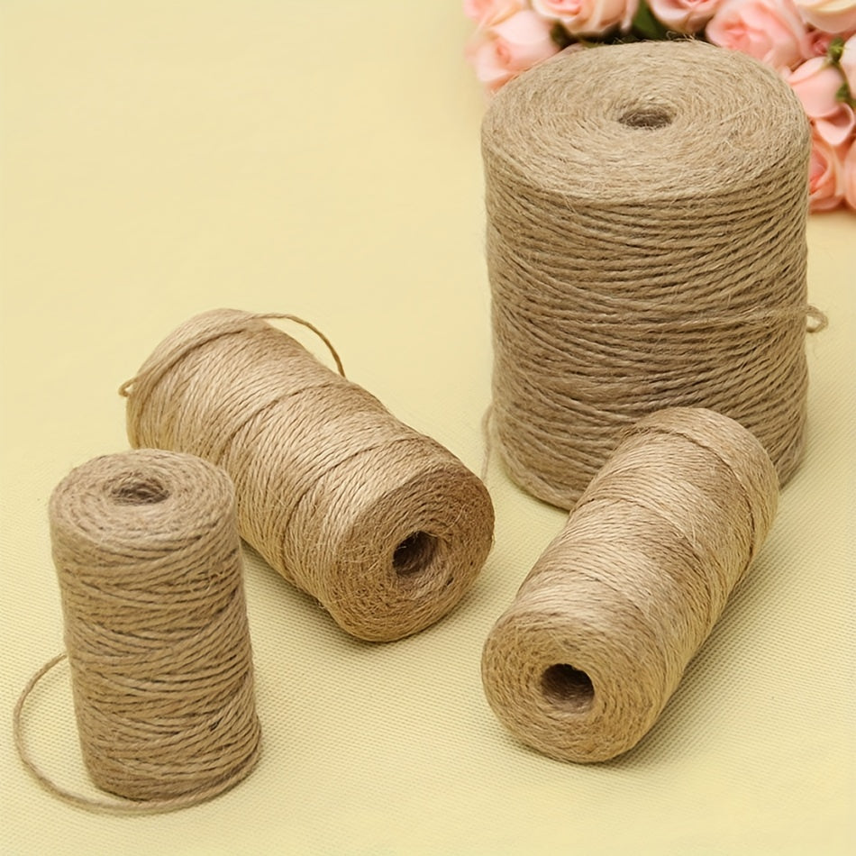 3pcs 12mm 50m Party Decoration Hemp Rope DIY Handicraft Special Hemp Rope
