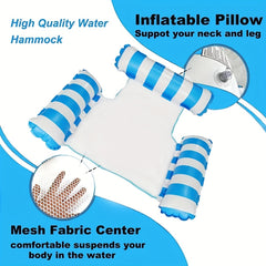 Inflatable Swimming Hammock Pool Floats Lounger 10 16 Cm