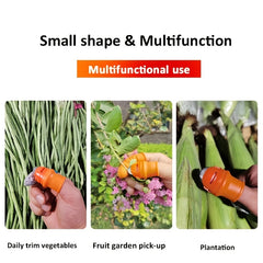Kitchen Picking Finger Gloves Iron Nail Gloves Pepper Picking Thumb
