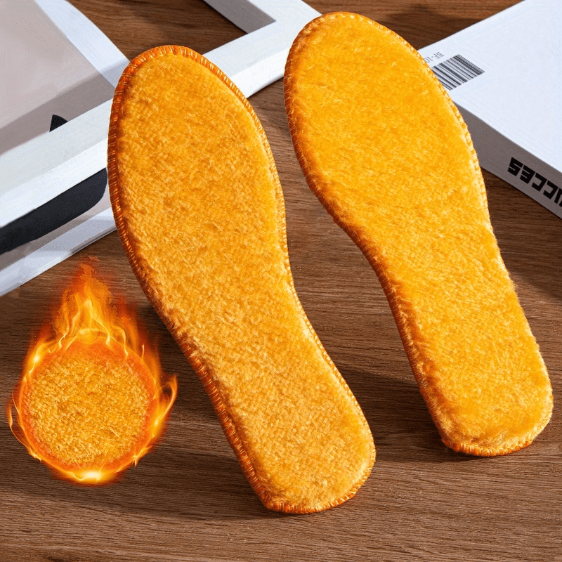 Thermal Wool Insoles Warm Soft Breathable Feet Care Winter