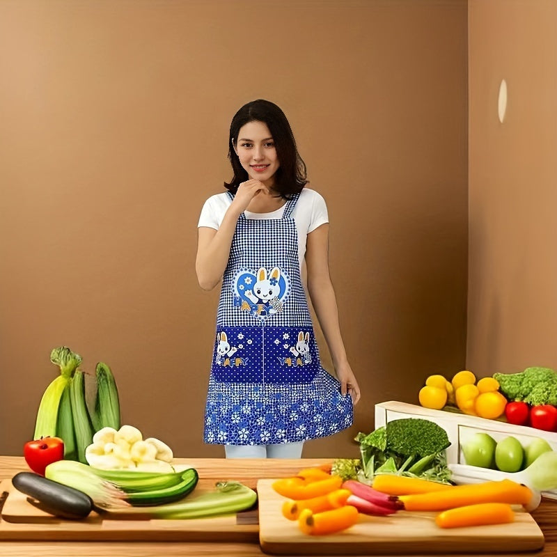 Waterproof Kitchen Cooking Apron for Gardening Baking