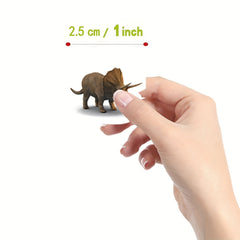 500pcs Dinosaur Sticker Roll Self Adhesive 1 Inch Labels Fun Patterns Scrapbooki
