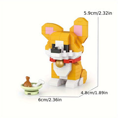 Animal Pet Model Assembly Toy Creative Gift Desktop Decoration