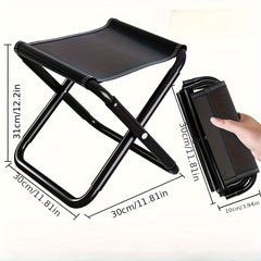 Stainless Steel Folding Stool for Outdoor Adventures