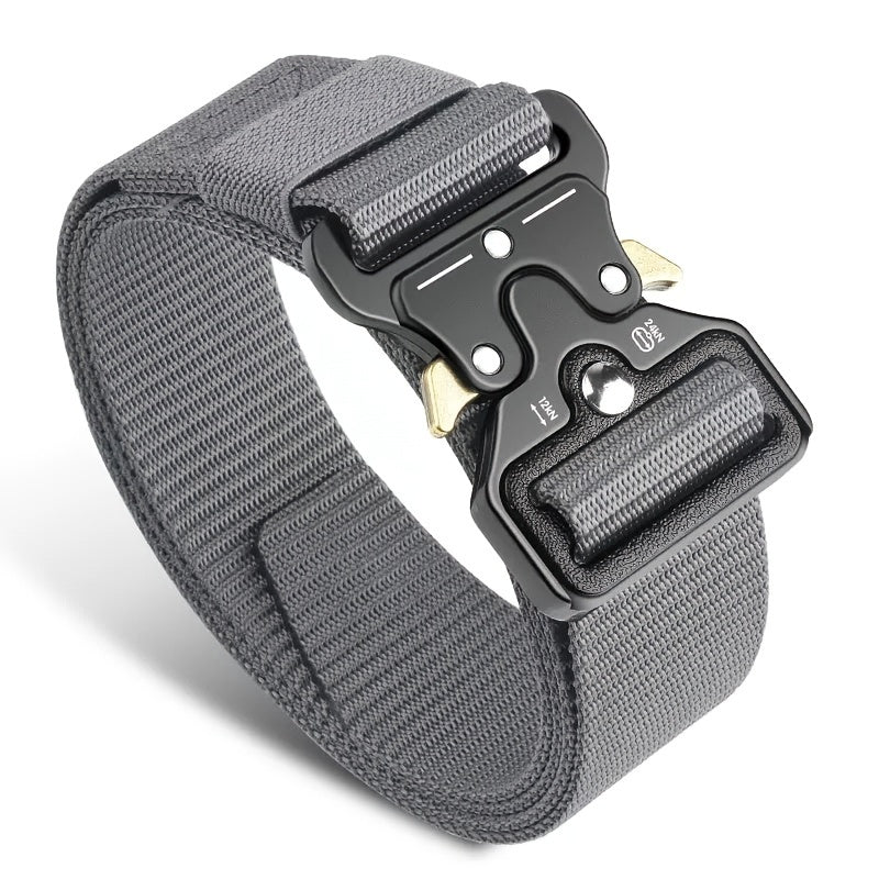 Men's Sports Cargo Casual Nylon Belt Quick Release Buckle