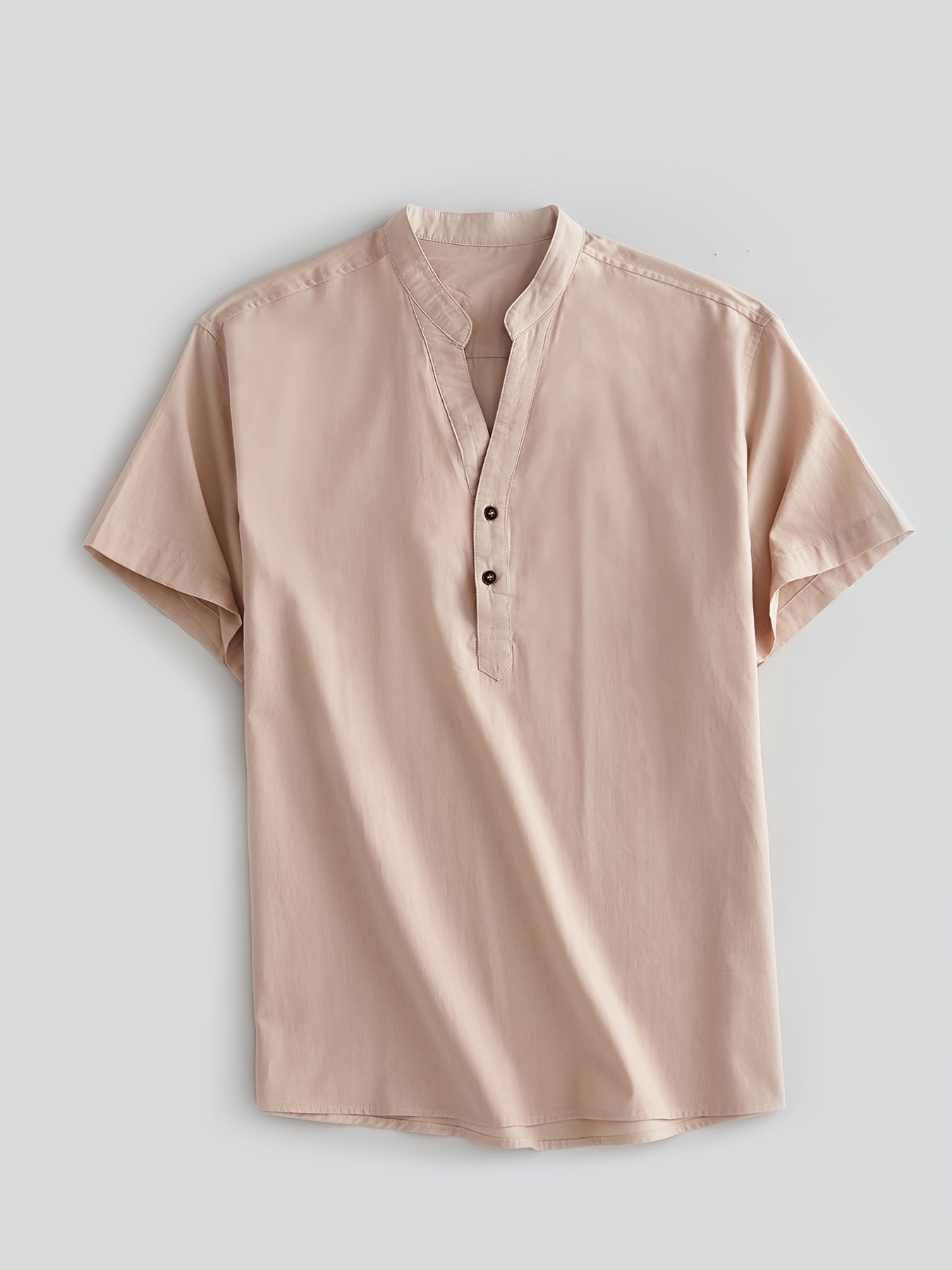 Men's Casual Short Sleeve Button Down Shirt