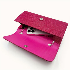 Chic Glitter PVC Evening Bag Women's Clutch for Party