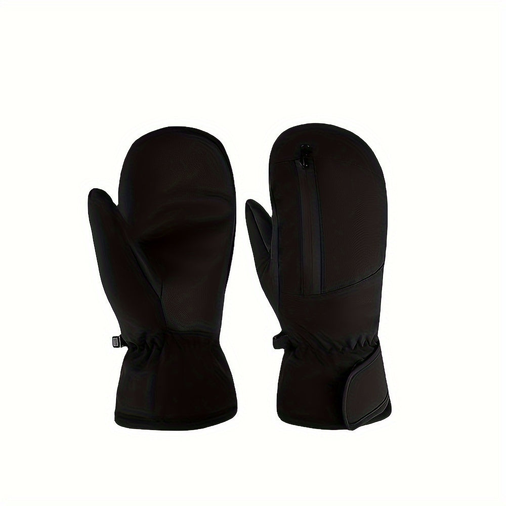 Winter Skiing Gloves Warm Waterproof Windproof Thickened